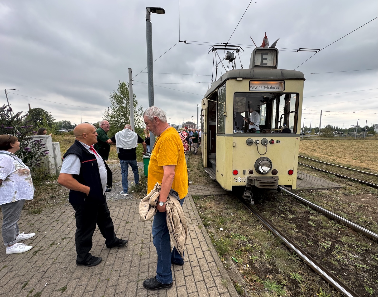 Mit dem Rheinbahn Mitarbeiter