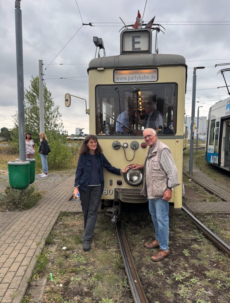 Heimatfreund Arnold Janssen mit Tocher Birgit