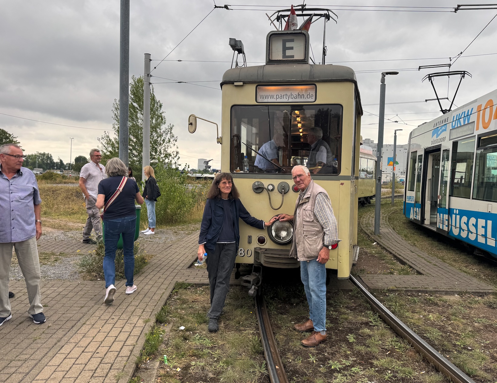 Heimatfreund Arnold Janssen mit Tocher Birgit