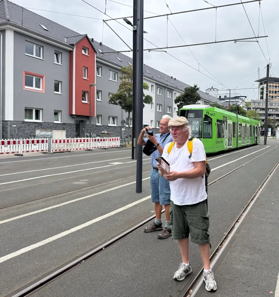 Die Kameras gezückt